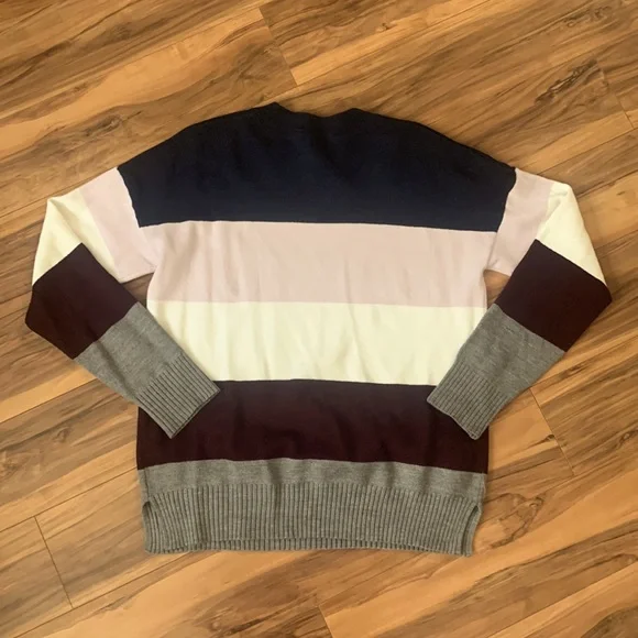 French Connection Striped Jasper Crew Neck Sweater - Picture 3 of 5